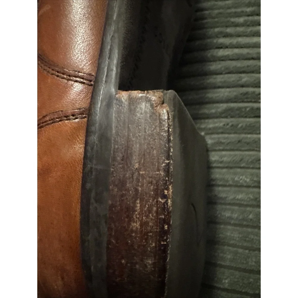 Cole Haan Lenox Hill Split Toe Leather Oxford Shoes Lt Brown Ms 13 M C11629 $250